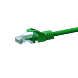 Cat5e internetkabel 2m groen 100% koper - onafgeschermd