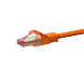 Cat6 internetkabel 5m oranje 100% koper - extra afgeschermd