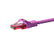 Cat6 internetkabel 10m roze 100% koper - onafgeschermd