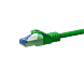 Cat6a internetkabel 50m groen 100% koper - extra afgeschermd