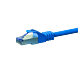Cat6a internetkabel 1,50m blauw 100% koper - extra afgeschermd