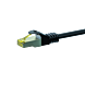 Cat7 internetkabel 3m zwart 100% koper - extra afgeschermd