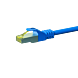 Cat7 internetkabel 30m blauw 100% koper - extra afgeschermd