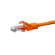 CAT5e internetkabel 15m oranje - onafgeschermd - CCA
