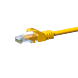 CAT5e internetkabel 1m geel - onafgeschermd - CCA