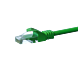 Cat6 internetkabel 0,25m groen - onafgeschermd - CCA