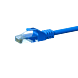 Cat6 internetkabel 0,50m blauw - onafgeschermd - CCA