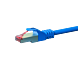Cat6 internetkabel 1,50m blauw 100% koper - extra afgeschermd