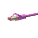 Cat6 internetkabel 3m roze 100% koper - extra afgeschermd