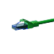 Cat6a internetkabel 30m groen - 100% koper - onafgeschermd