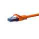Cat6a internetkabel 30m oranje 100% koper - onafgeschermd