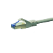 Cat6a internetkabel 5m grijs 100% koper - extra afgeschermd