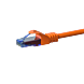 Cat6a internetkabel 5m oranje 100% koper - onafgeschermd