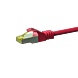 Cat7 internetkabel 5m rood 100% koper - extra afgeschermd