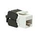 CAT6a keystone internetstekker (zonder gereedschap) - onafgeschermd