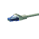Cat6a internetkabel 2m grijs 100% koper - onafgeschermd