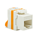 CAT6a keystone internetstekker (zonder gereedschap) twist - afgeschermd