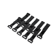 Kabelband  - zwart - 10 stuks