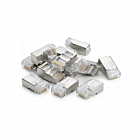 DANICOM FTP CAT6 RJ45 Connector - voor stugge kern - 10 stuks
