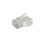 Cat6 internetstekker RJ45 - onafgeschermd - voor soepele kern