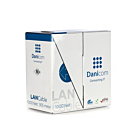 Cat6 internetkabel op rol 305m solid grijs CCA - extra afgeschermd