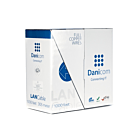 DANICOM Cat5e internetkabel op rol 305m solid grijs LSZH (Dca) - afgeschermd