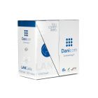 DANICOM Cat5e internetkabel op rol 305m stranded grijs PVC (Fca) - afgeschermd