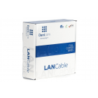 DANICOM Cat5e internetkabel op rol 100m solid blauw LSZH (Eca) - onafgeschermd