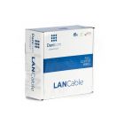 DANICOM Cat5e internetkabel op rol 50m solid grijs LSZH (Eca) - onafgeschermd