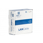 DANICOM Cat5e internetkabel op rol 50m solid grijs LSZH (Eca) - onafgeschermd
