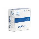 DANICOM Cat6 internetkabel op rol 100m solid grijs PVC (Eca) - onafgeschermd