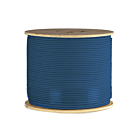 DANICOM Cat6a internetkabel op rol 500m solid grijs LSZH (Dca) - onafgeschermd