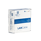 DANICOM Cat5e internetkabel op rol 50m solid grijs PVC (Eca) - afgeschermd
