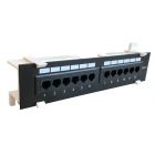 CAT5e UTP Wallmount Patchpaneel - 12 poorts