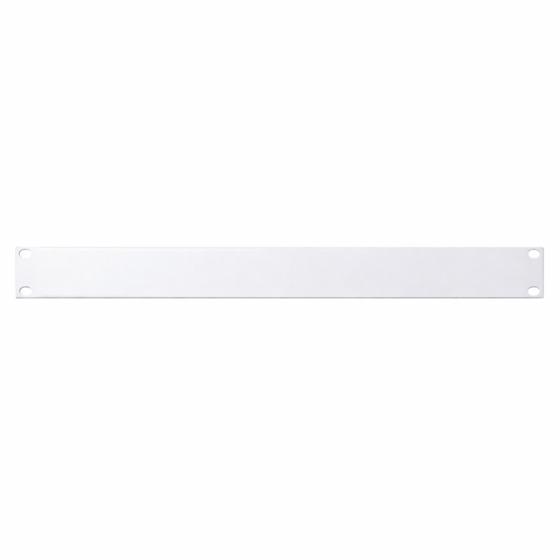 19 inch afdekpaneel 1U - wit