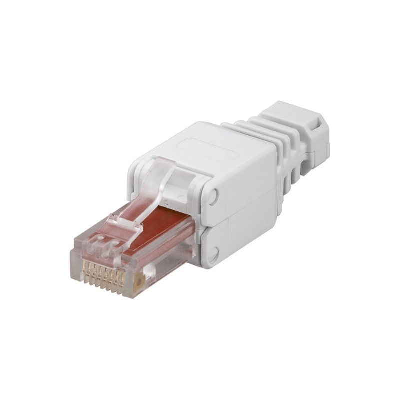 DANICOM UTP CAT5e Toolless RJ45 Connector - voor soepele en stugge kern