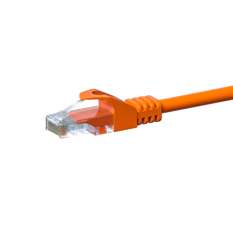 CAT5e internetkabel 15m oranje - onafgeschermd - CCA
