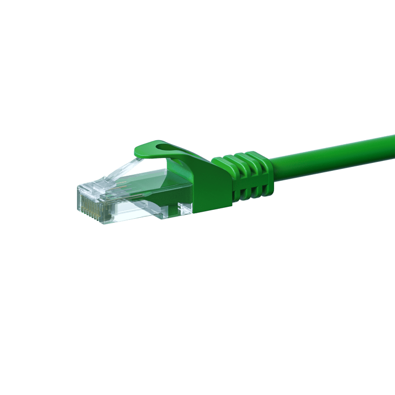 Cat6 internetkabel 3m groen - onafgeschermd - CCA
