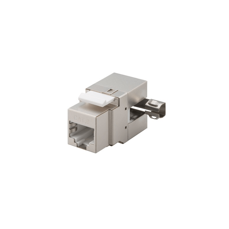 CAT6 keystone internetstekker LSA Angled - afgeschermd