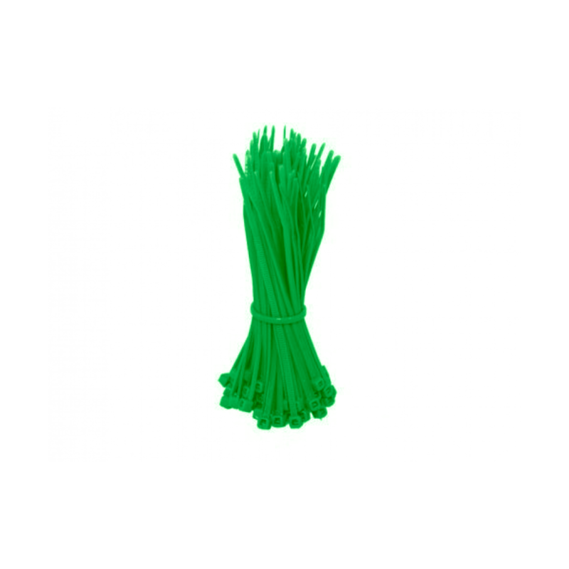 Kabelclusters 280mm groen - 100 stuks