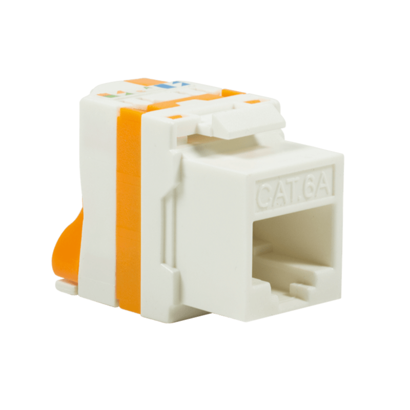 CAT6a keystone internetstekker (zonder gereedschap) twist - afgeschermd