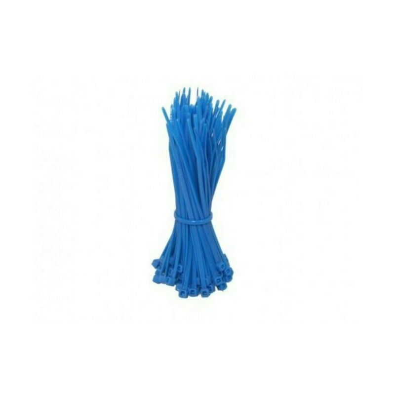 Kabelclusters 280mm blauw - 100 stuks
