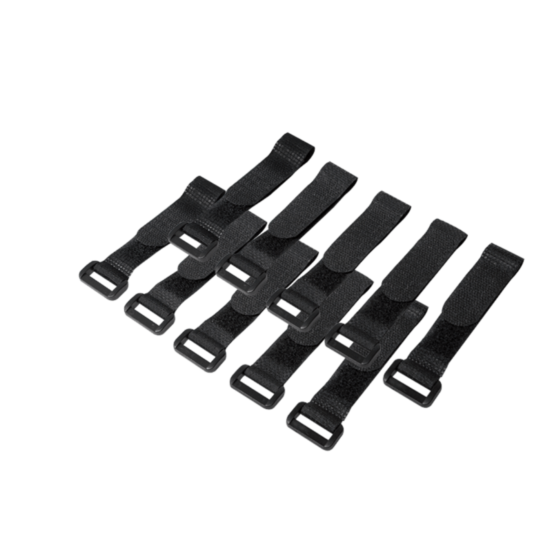 Kabelband  - zwart - 10 stuks
