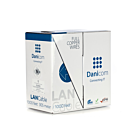 DANICOM Cat5e internetkabel op rol 305m solid grijs LSZH (Eca) - onafgeschermd