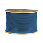 DANICOM Cat6a internetkabel op rol 305m solid grijs LSZH (Eca) - onafgeschermd