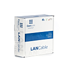 DANICOM Cat5e internetkabel op rol 50m solid grijs PVC (Eca) - afgeschermd