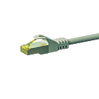 Cat7 internetkabel 0,50m grijs 100% koper - extra afgeschermd