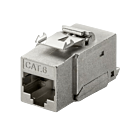 CAT6 keystone internetstekker (zonder gereedschap) - afgeschermd