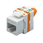 CAT6 keystone internetstekker (zonder gereedschap) twist - onafgeschermd