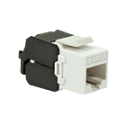 CAT6a keystone internetstekker (zonder gereedschap) - onafgeschermd